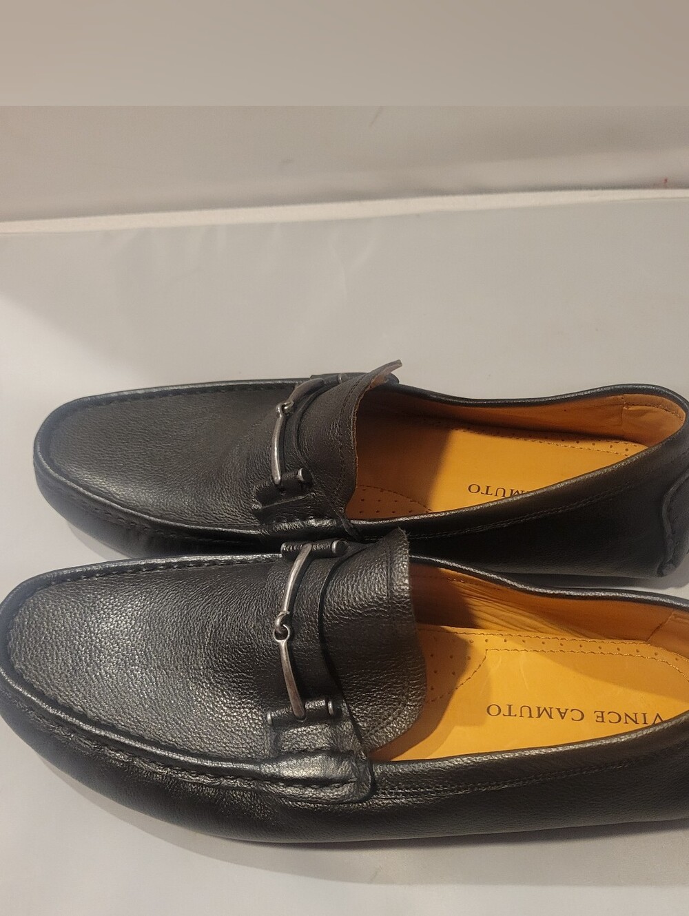 Vince Camuto Vesric Loafer Womens Size  9M Leather Black